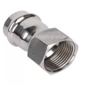 Пресс-соединитель ВР 35x1 1/4 TIM из нержавеющей стали