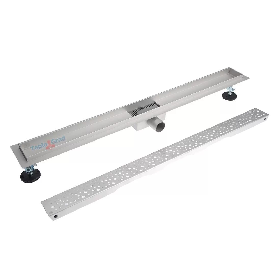 Душевой лоток TIM с горизонтальным выпуском (сухой + гидрозатвор) 850 мм Душевой лоток TIM с горизонтальным выпуском (сухой + гидрозатвор) 850 мм