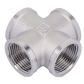 Крестовина 1/2 ВР никелированная Zeissler