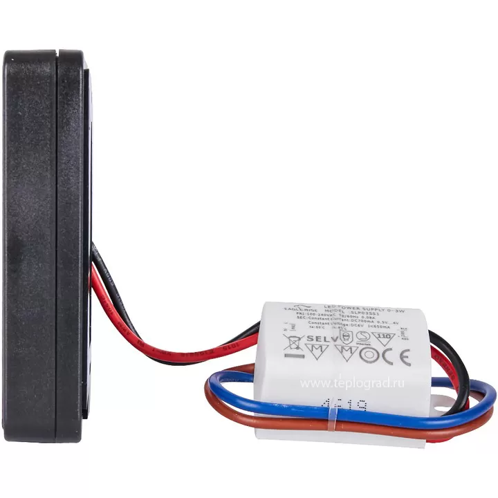 Беспроводной комнатный регулятор Stout R-8z, черный