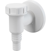 Сифон для стиральной машины AlcaPlast APS2 пластик, белый