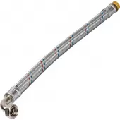 Гибкая подводка для воды Stout НР 1 x ВР 1 угловая, длина 600 мм Гибкая подводка для воды Stout НР 1 x ВР 1 угловая, длина 600 мм