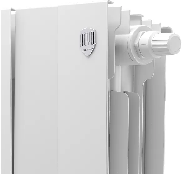 Биметаллический радиатор Royal Thermo PianoForte 500 Bianco Traffico VDR80 12 секций с нижним подключением