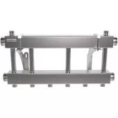 Распределительный коллектор Gidruss MKSS-250-3x25 (250 кВт, 2 магистр. подкл. G 2, 3 конт. G 1)