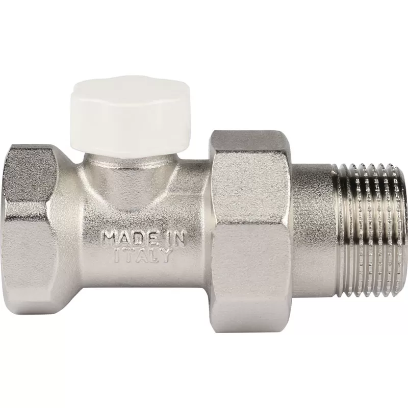 Клапан запорно-балансировочный прямой Stout 3/4 Клапан запорно-балансировочный прямой Stout 3/4