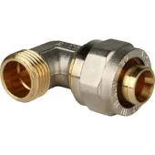 Угольник с наружной резьбой винтовой Stout 1/2x20
