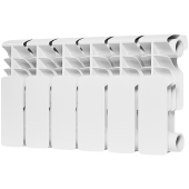Биметаллический радиатор Rommer Plus Bm 200 6 секций