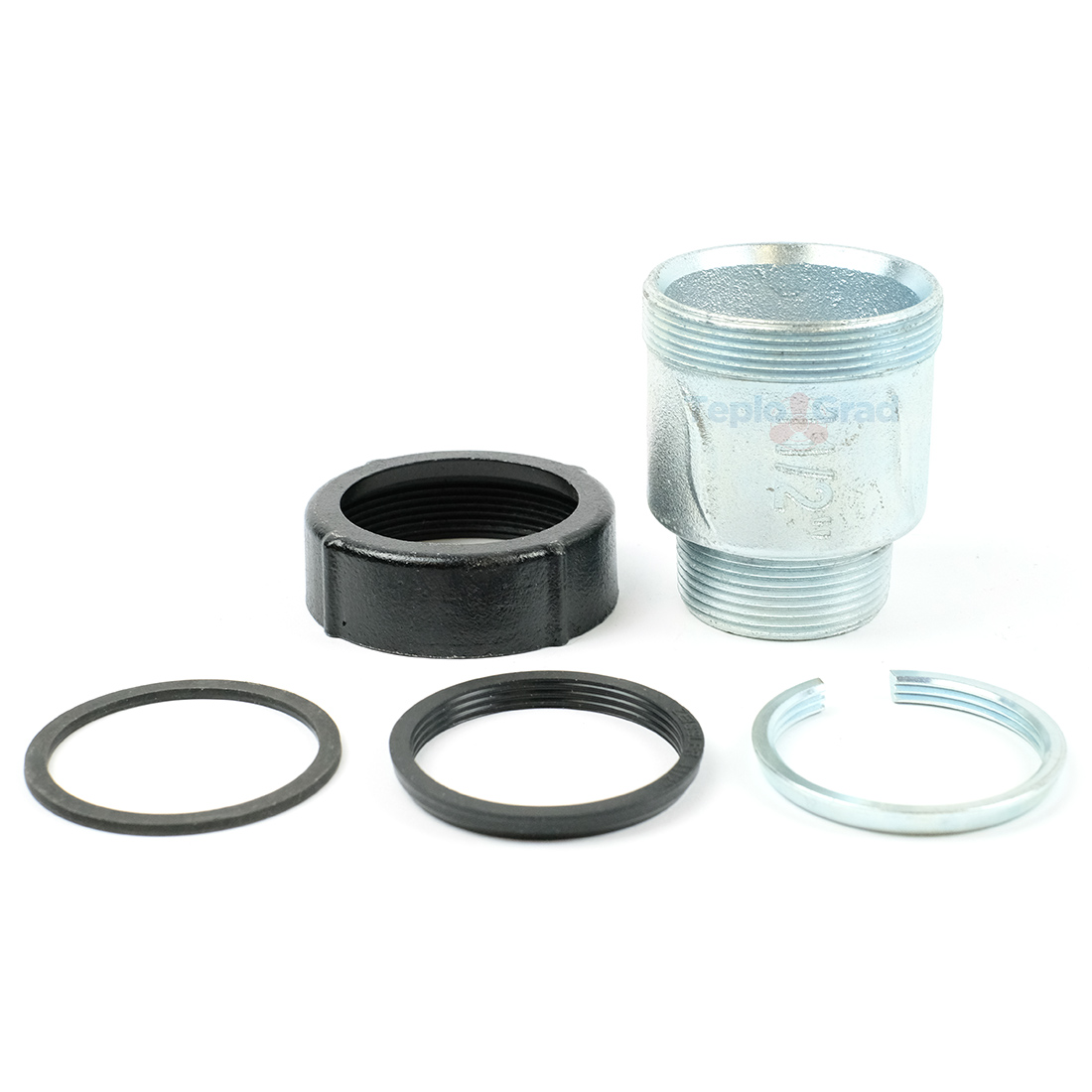 Обжимное соединение из ковкого чугуна Zeissler НР 1 1/2 Обжимное соединение из ковкого чугуна Zeissler НР 1 1/2