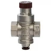 Редуктор давления поршневой Stout 15x3/4 с выходом для манометра