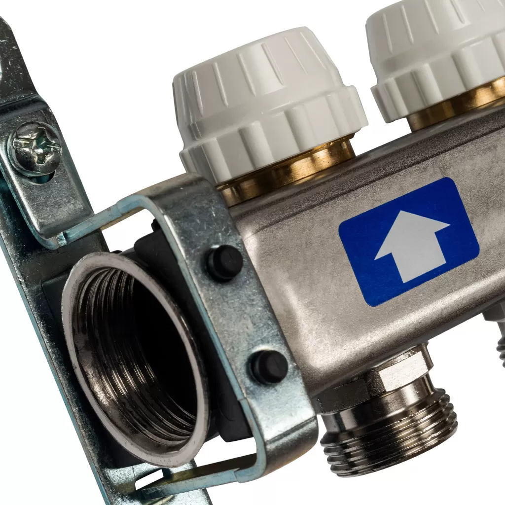 Коллектор Stout на 10 выходов из нержавеющей стали без расходомеров - SMS 0922 000010