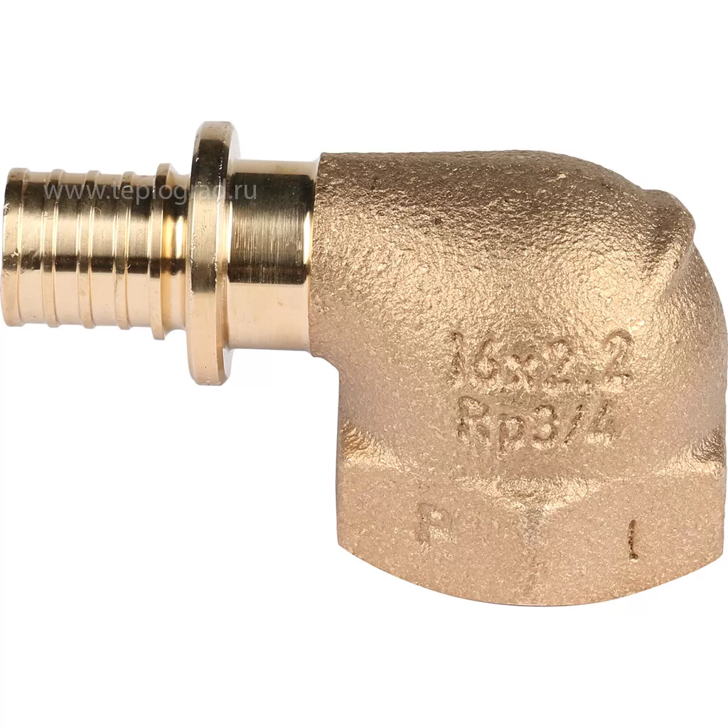 Угольник-переходник РЕХАУ Rautitan ВР 16-Rp 3/4 Угольник-переходник РЕХАУ Rautitan ВР 16-Rp 3/4