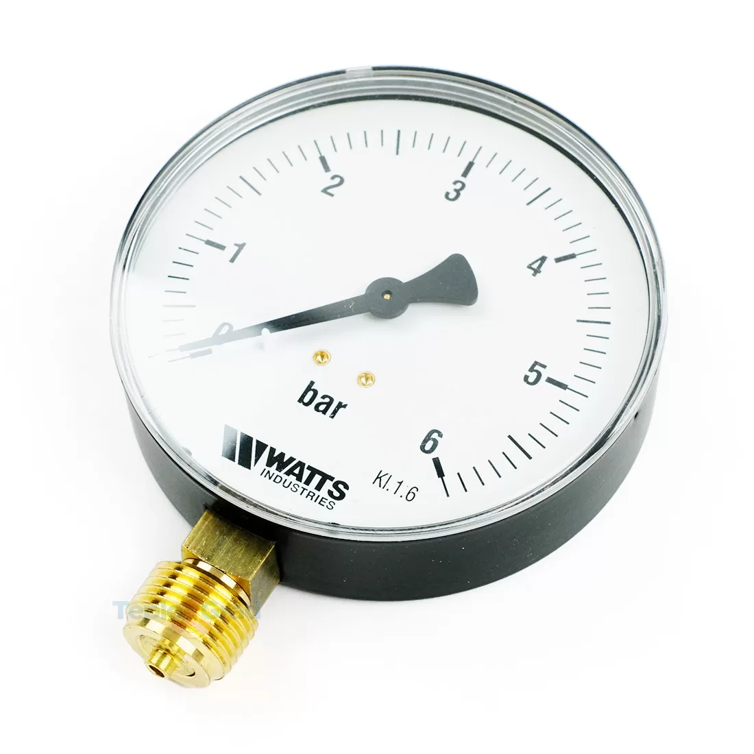 Манометр радиальный Watts F+R200 корпус 100 мм, 0-6 бар, подключение 1/2