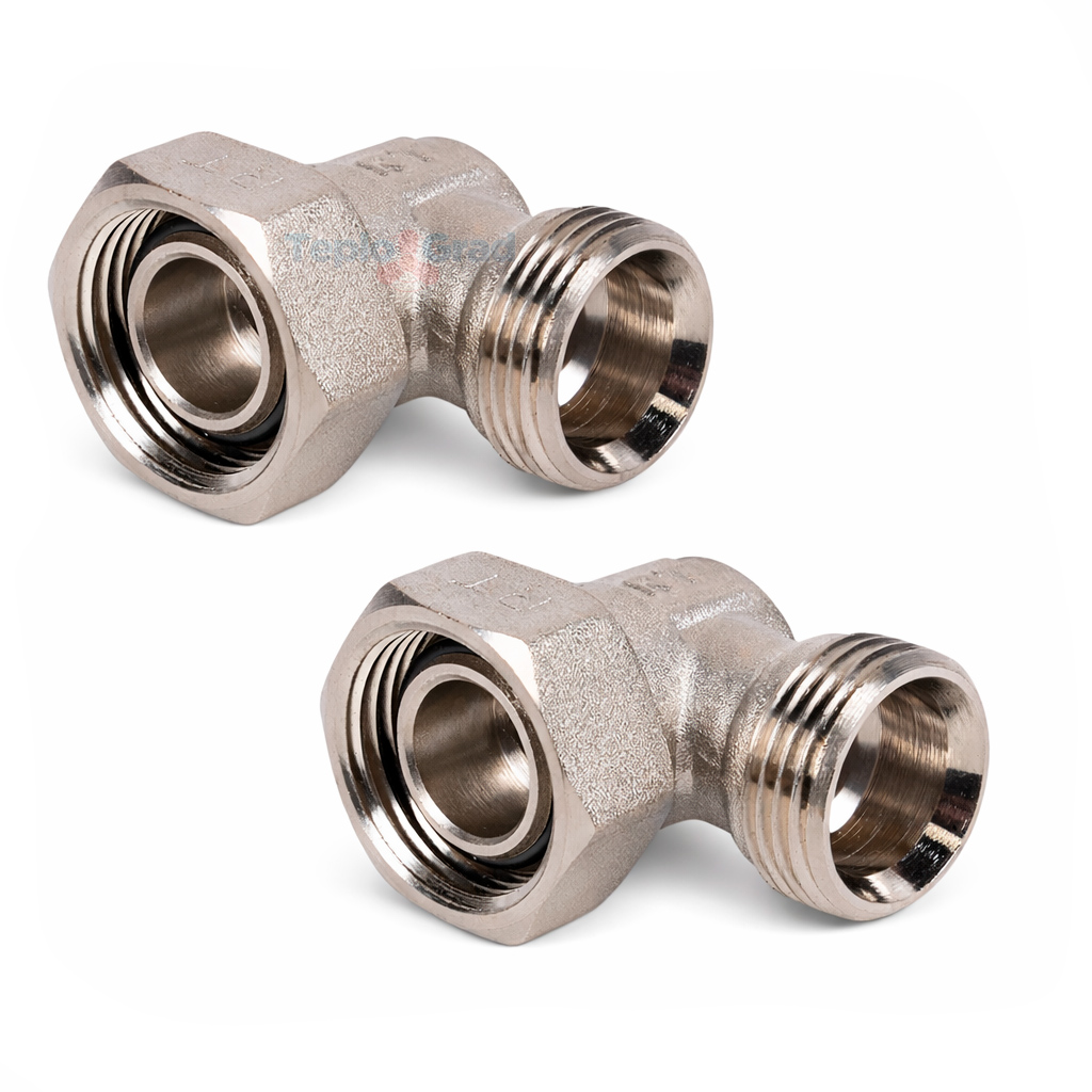 Набор нижнего подключения Royal Thermo угловой 3/4 раздельный