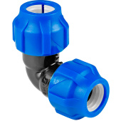 Отвод Valfex 40 для ПНД труб компрессионный Отвод Valfex 40 для ПНД труб компрессионный