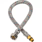 Гибкая подводка для воды Stout M10 (18 мм) х ВР 3/8, длиной 400 мм