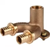 Угольник настенный РЕХАУ Rautitan ВР 20/20-Rp 1/2 проходной Угольник настенный РЕХАУ Rautitan ВР 20/20-Rp 1/2 проходной