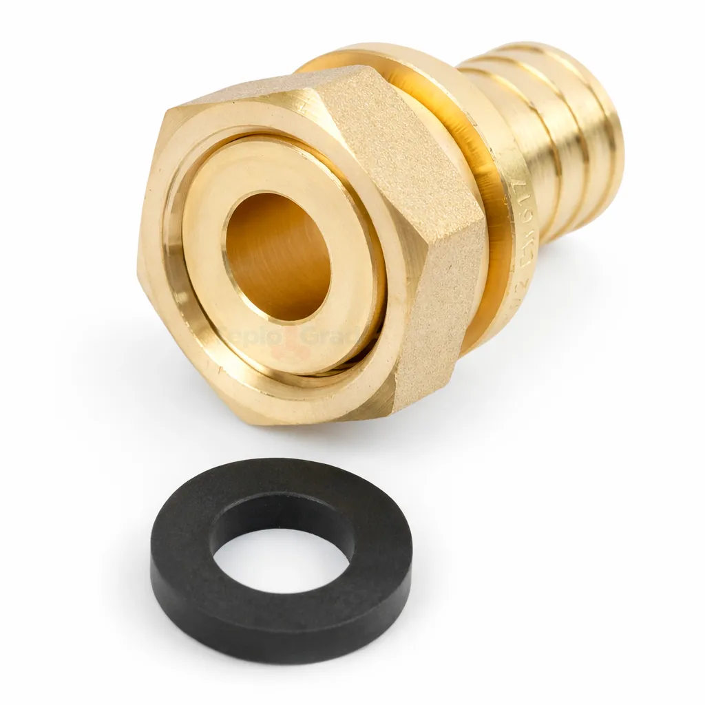 Муфта TIM с накидной гайкой 20x1/2