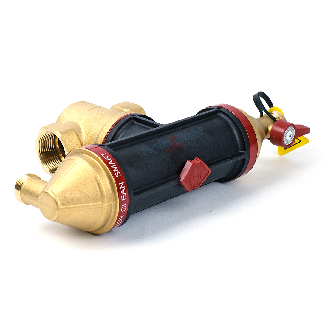 Сепаратор воздуха и грязи (шлам) Zeissler Clean Smart 1 1/4 Сепаратор воздуха и грязи (шлам) Zeissler Clean Smart 1 1/4