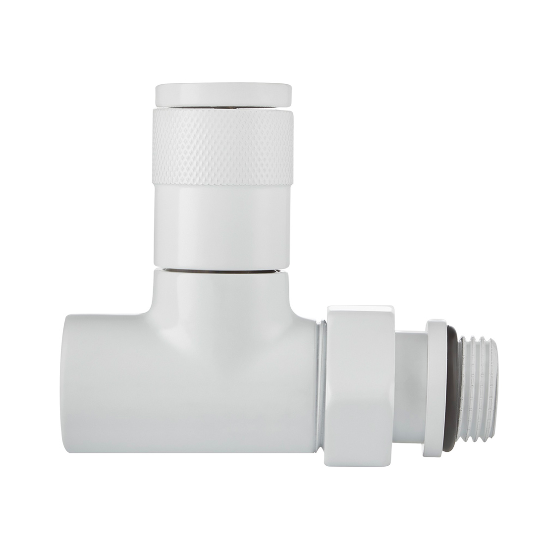 Набор дизайн-вентилей Royal Thermo PIANO 1/2 прямой (белый)