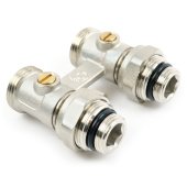 Узел нижнего подключения Valfex 3/4 прямой (c адаптером 1/2) Узел нижнего подключения Valfex 3/4 прямой (c адаптером 1/2)