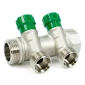 Коллектор TIM регулирующий под 45°, 1x3/4 на 2 выхода