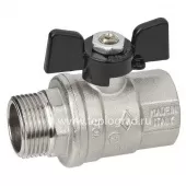 Шаровой кран Bugatti OREGON НР-ВР 1, ручка бабочка