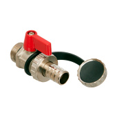 Кран шаровой дренажный Smart Install 1/2 со штуцером