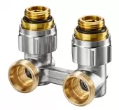 Узел нижнего подключения угловой Oventrop Multiflex F ZB 1/2 НР x 3/4 НР Узел нижнего подключения угловой Oventrop Multiflex F ZB 1/2 НР x 3/4 НР