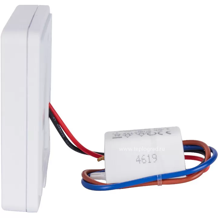 Беспроводной комнатный регулятор Stout R-8z, белый