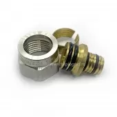 Фитинг компрессионный TIM 16x2,0x1/2 для металлопластиковых труб