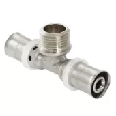 Пресс тройник TIM НР 16x1/2x16