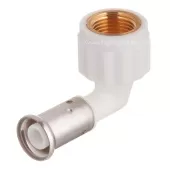 Пресс уголок Henco ВР 16x1/2 белый