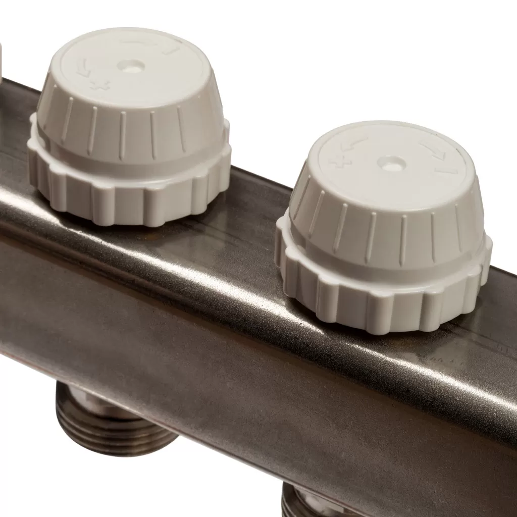 Коллектор Stout на 7 выходов из нержавеющей стали без расходомеров - SMS 0922 000007