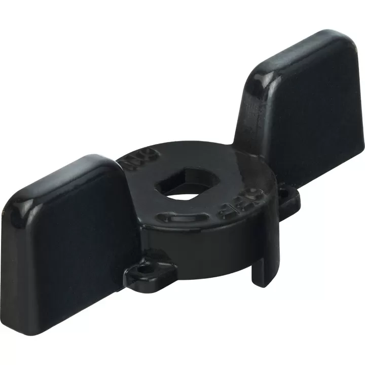 Ручка бабочка Stout 1/2 и 3/4, черная