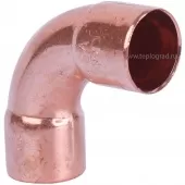 Отвод 90° 18 ВП-ВП Sanha 5002aE, для медных труб под пайку 15002A18E