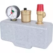 Группа безопасности котла Stout в теплоизоляции (до 50 кВт)