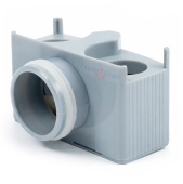 Комбинированный гидрозатвор для душевого лотка (серии BAD 41/42**)