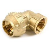 Угольник TIM с внутренней резьбой 25x3/4 для ПНД труб Угольник TIM с внутренней резьбой 25x3/4 для ПНД труб