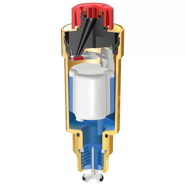 Автоматический воздухоотводчик Flamco Flexvent G 3/4 с отсечным клапаном