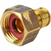 Переходник с накидной гайкой Uponor Q&E 16-G1/2