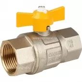 Кран шаровой для газа Itap LONDON 068 ВВ 1, ручка бабочка