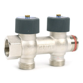 Коллектор распределительный Zeissler 3/4x3/4 на 2 выхода