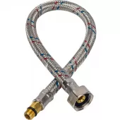 Гибкая подводка для воды Stout M10 (18 мм) х ВР 3/8, длиной 500 мм Гибкая подводка для воды Stout M10 (18 мм) х ВР 3/8, длиной 500 мм