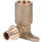 Угольник Stout с настенным креплением 16x1/2 с длинным нарезным патрубком