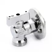 Кран шаровой Bugatti НР-НР 1/2x3/4 с розеткой