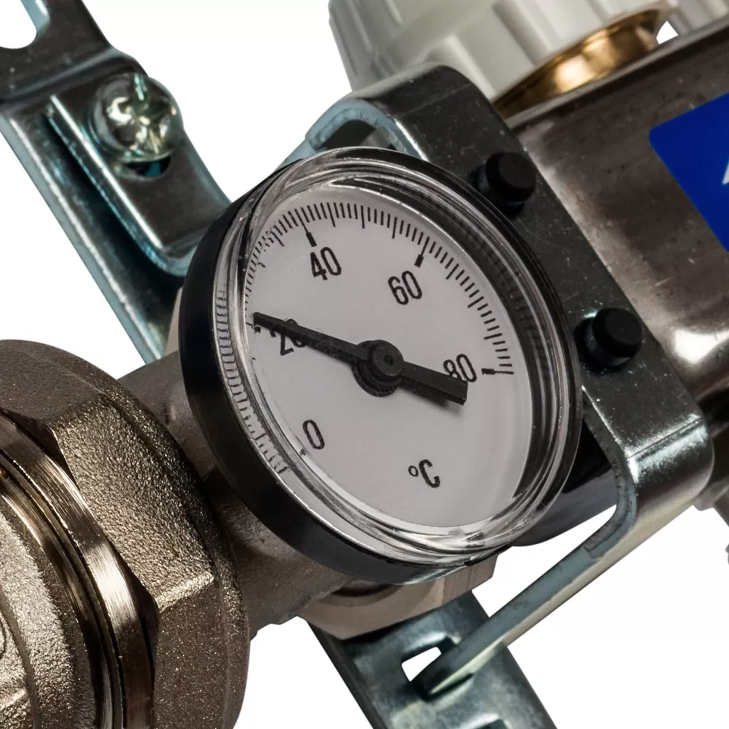 Коллектор из нержавеющей стали Stout в сборе с расходомерами 5 выходов Коллектор из нержавеющей стали Stout в сборе с расходомерами 5 выходов