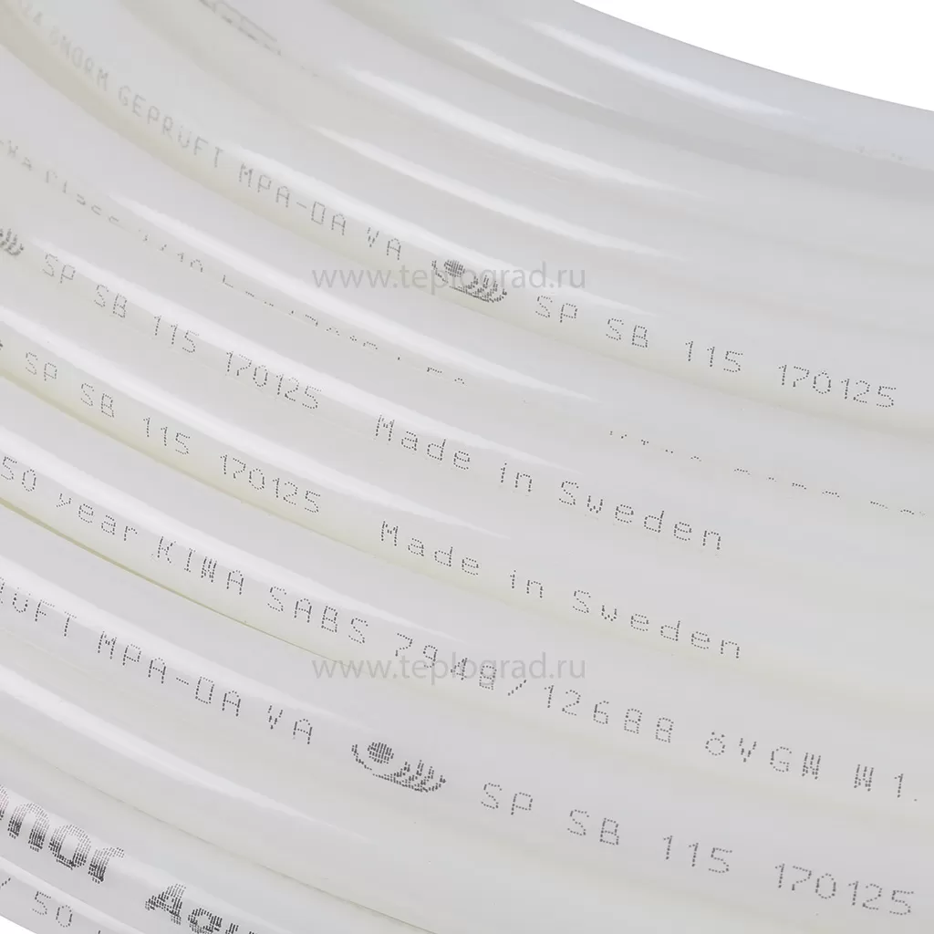 Труба белая Uponor Aqua Pipe 16x2,2 PN10 бухта 100 м Труба белая Uponor Aqua Pipe 16x2,2 PN10 бухта 100 м