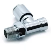 Вентиль регулировочный TIM 1/2 прямой хромированный