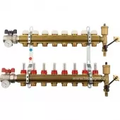 Коллектор в сборе Tiemme на 8 выходов с расходомерами - 3870003 Коллектор в сборе Tiemme на 8 выходов с расходомерами - 3870003