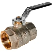 Шаровой кран Stout ВР-ВР 2 полнопроходной, ручка рычаг